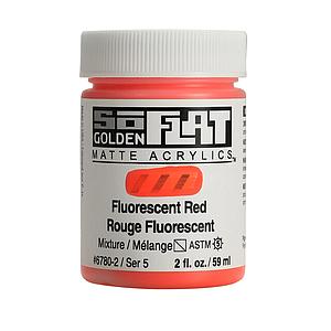 ACRYL SOFLAT 59ML - 6780 FLUORESCENT RED - S5