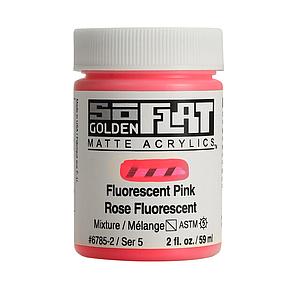 ACRYL SOFLAT 59ML - 6785 FLUORESCENT PINK - S5