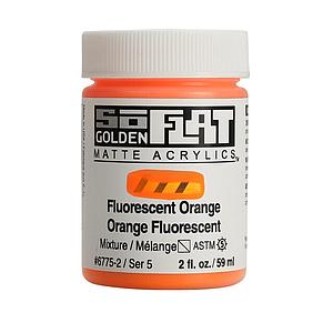 ACRYL SOFLAT 59ML - 6775 FLUORESCENT ORANGE - S5