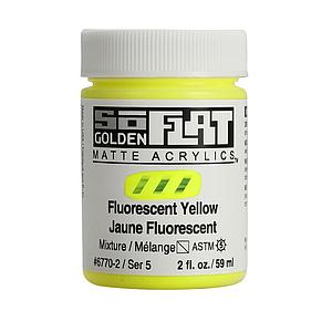 ACRYL SOFLAT 59ML - 6770 FLUORESCENT YELLOW - S5