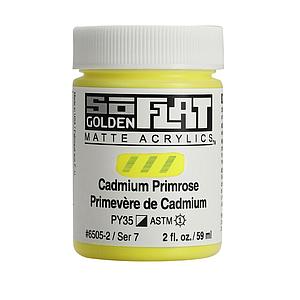ACRYL SOFLAT 59ML - 6505 CADMIUM PRIMROSE - S7