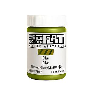 ACRYL SOFLAT 59ML - 6680 OLIVE - S7