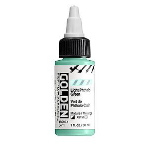 HIGH FLOW ACRYLICS 30ML - 8516 LIGHT PHTHALO GREEN - S1