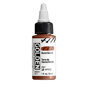 HIGH FLOW ACRYLICS 30ML - 8523 BURNT SIENNA - S1