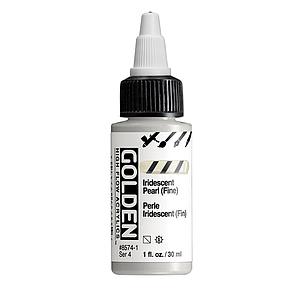 HIGH FLOW ACRYLICS 30ML - 8574 IRIDESCENT PEARL FINE - S4