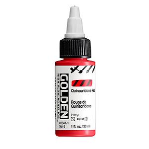 HIGH FLOW ACRYLICS 30ML - 8541 QUINACRIDONE RED - S7