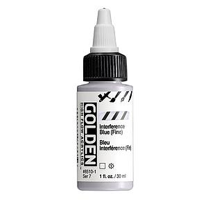 HIGH FLOW ACRYLICS 30ML - 8510 INTERFERENCE BLUE FINE - S7