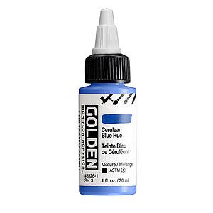 HIGH FLOW ACRYLICS 30ML - 8526 CERULEAN BLUE HUE - S3