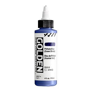 HIGH FLOW ACRYLICS 118ML - 8537 PHTHALO BLUE GREEN SHADE - S4