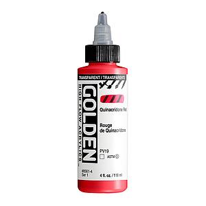 HIGH FLOW ACRYLICS 30ML - 8561 QUINACRIDONE RED - S1