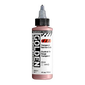 HIGH FLOW ACRYLICS 118ML - 8562 TRANSP.RED IRON OXIDE - S1
