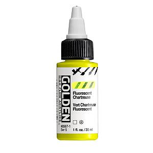HIGH FLOW ACRYLICS 30ML - 8567 FLUORESCENT CHARTREUSE - S5