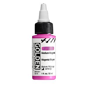 HIGH FLOW ACRYLICS 30ML - 8519 MEDIUM MAGENTA - S7