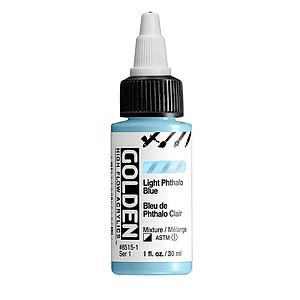 HIGH FLOW ACRYLICS 30ML - 8515 LIGHT PHTHALO BLUE - S1