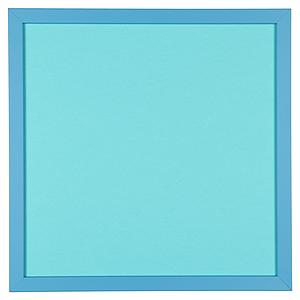 INDIA HOUT 40x40CM - LICHTBLAUW